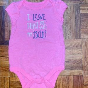 Circo “ I love that you are my dad” Onesie